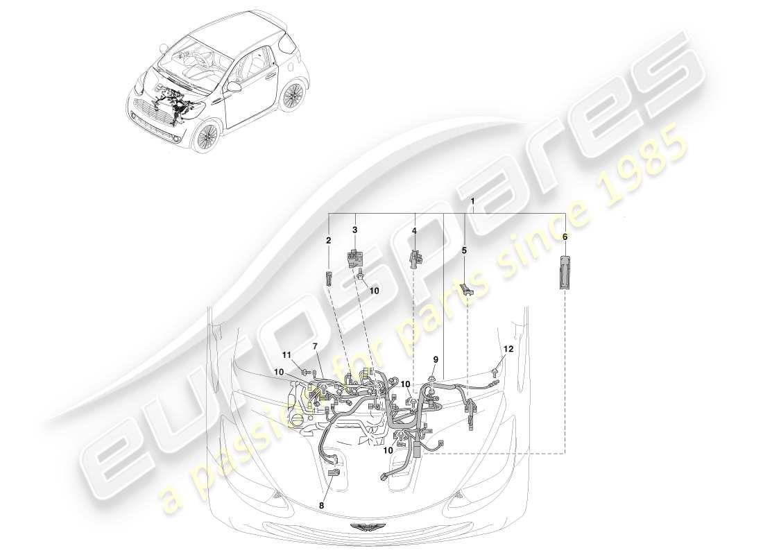 teilediagramm mit der teilenummer 91671-80816