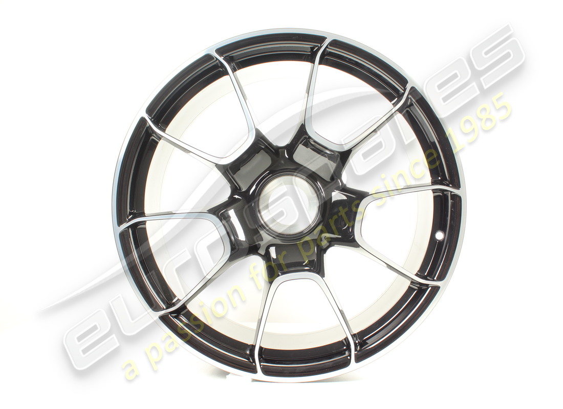 neues porsche leichtmetallrad mit zentralverriegelung schwarz. teilenummer 992601025af041 (1)