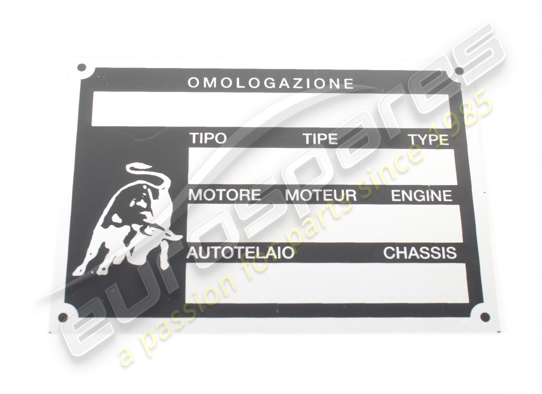 NEUE EUROSPARES FAHRGESTELLPLATTE. TEILENUMMER LPL001 (1) neue eurospares fahrgestellplatte. teilenummer lpl001 (1)