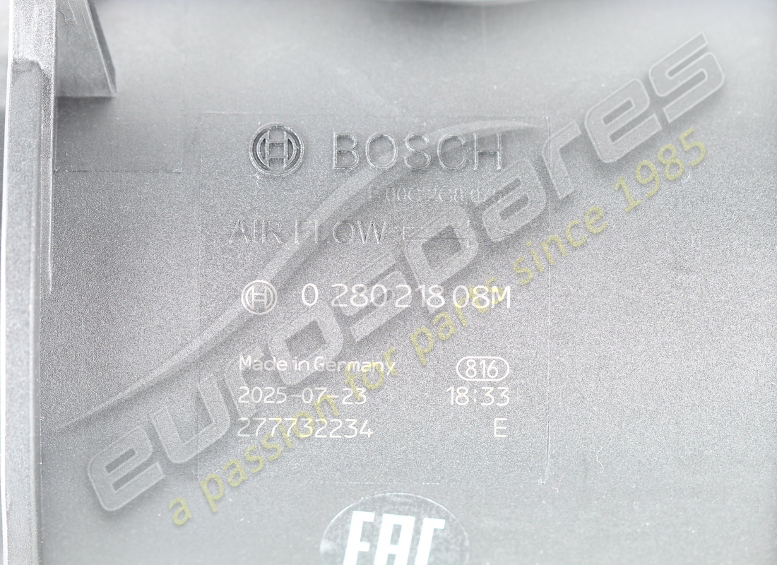 NEUER BOSCH LUFTMENGENMESSER. TEILENUMMER 171707 (6) neuer bosch luftmengenmesser. teilenummer 171707 (6)