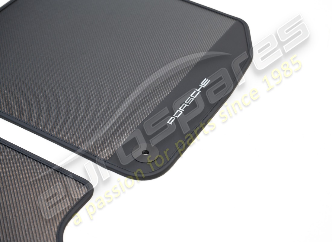 NEU PORSCHE CARBON FUSSMATTEN MIT LEDEREINFASSUNG. TEILENUMMER 9Y0044844 (3) neu porsche carbon fussmatten mit ledereinfassung. teilenummer 9y0044844 (3)