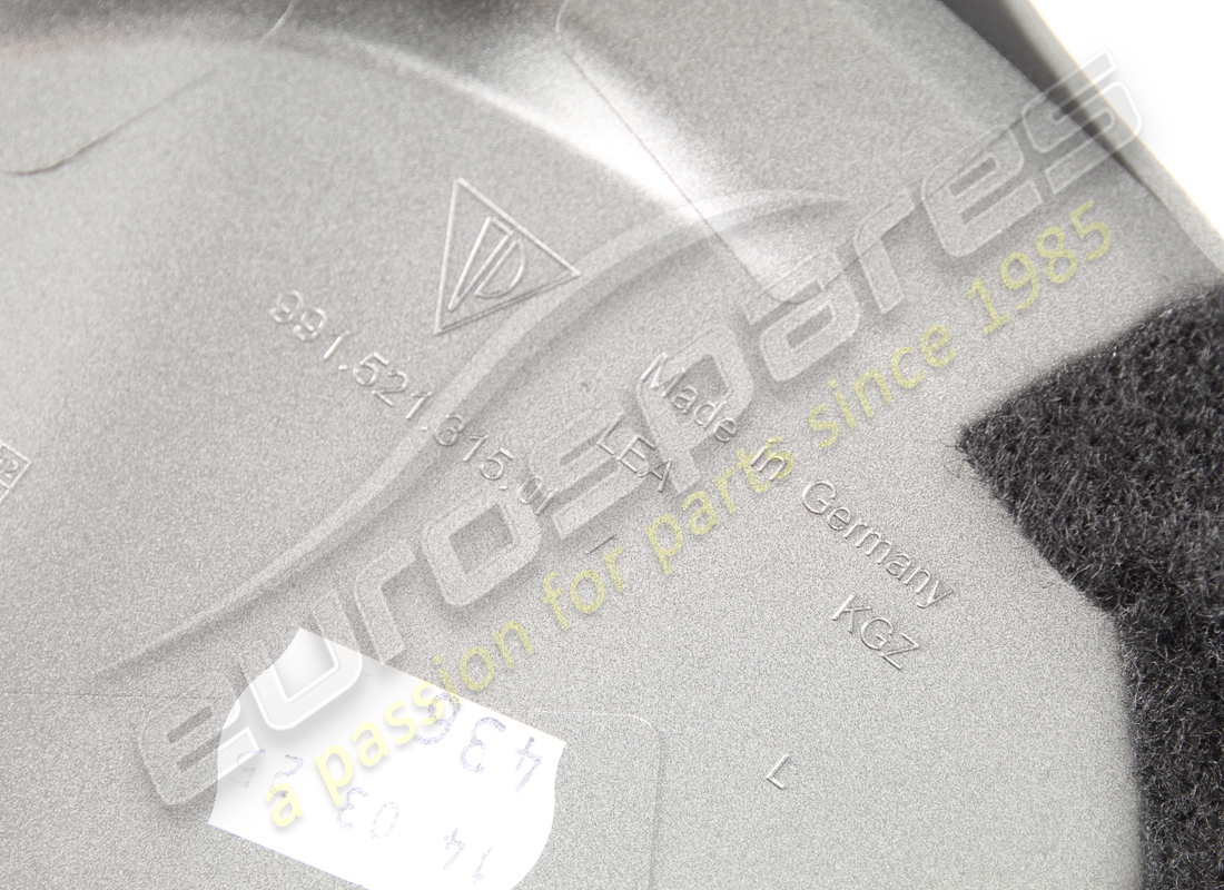 NEU PORSCHE ABDECKUNG SILBERGRAU METALLIC. TEILENUMMER 99152131501D20 (3) neu porsche abdeckung silbergrau metallic. teilenummer 99152131501d20 (3)