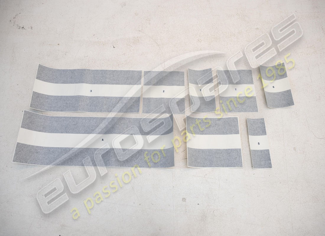 neues lamborghini glänzendes schwarzes ästhetisches kit für 62x. teilenummer 4t0898820 (2)