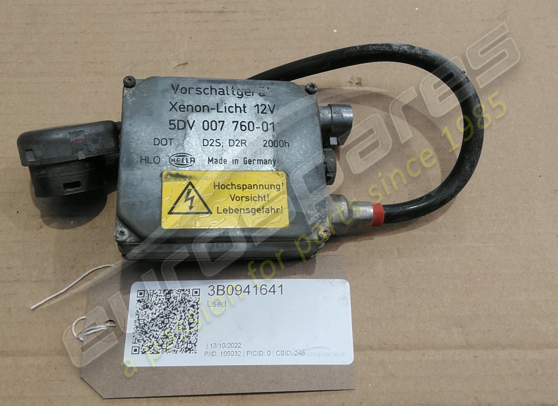 GEBRAUCHT Lamborghini SCHEINWERFER-ECU . TEILENUMMER 3B0941641 (1)