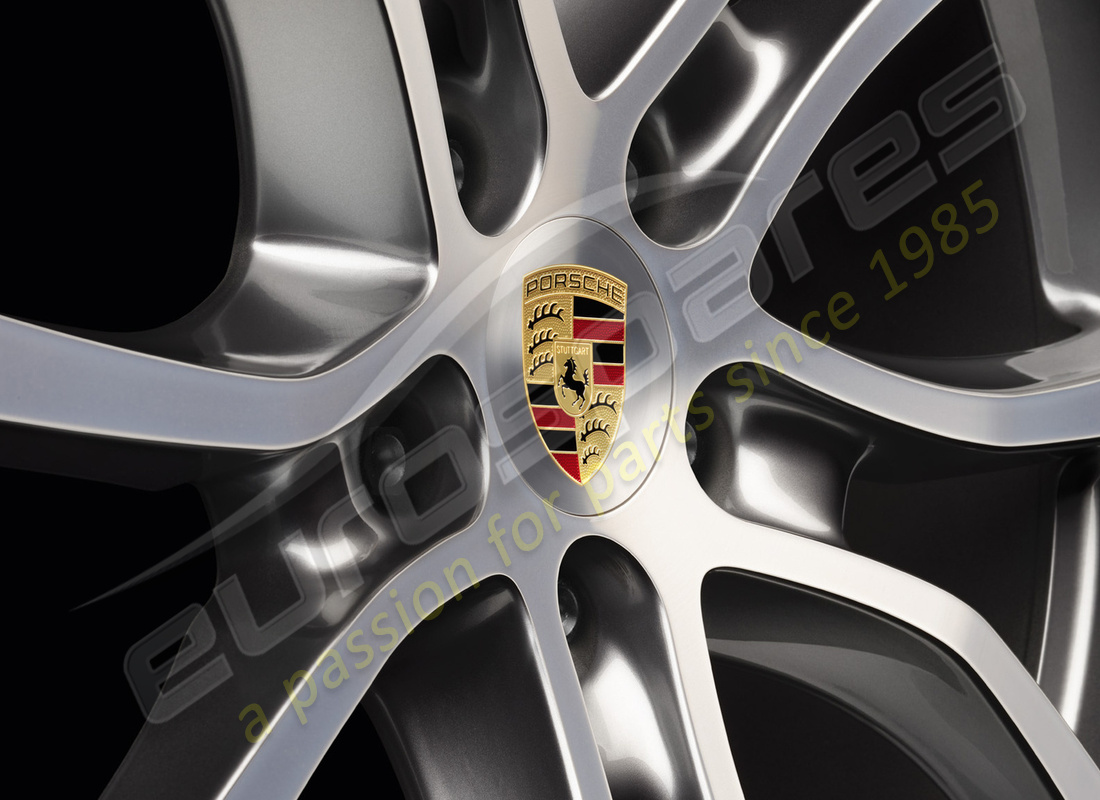 neu porsche 1 radkappen set. teilenummer 00004460740 (1)