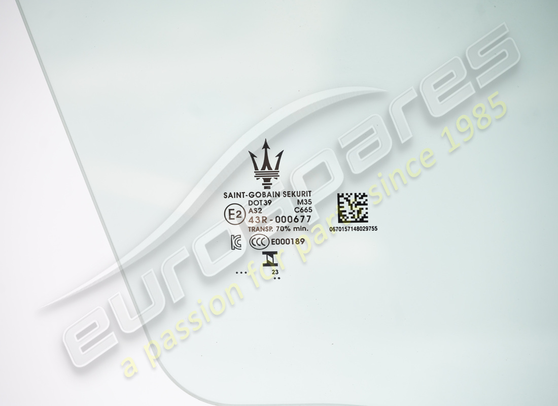 neues maserati fensterglas vorne rechts. teilenummer 670157148 (2)