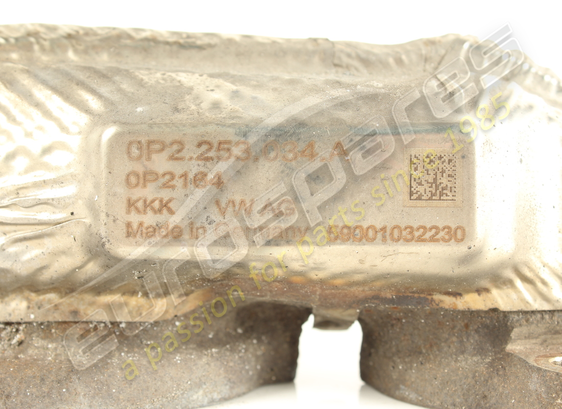gebrauchter lamborghini auspuffkrümmer. teilenummer 0p2253034a (3)
