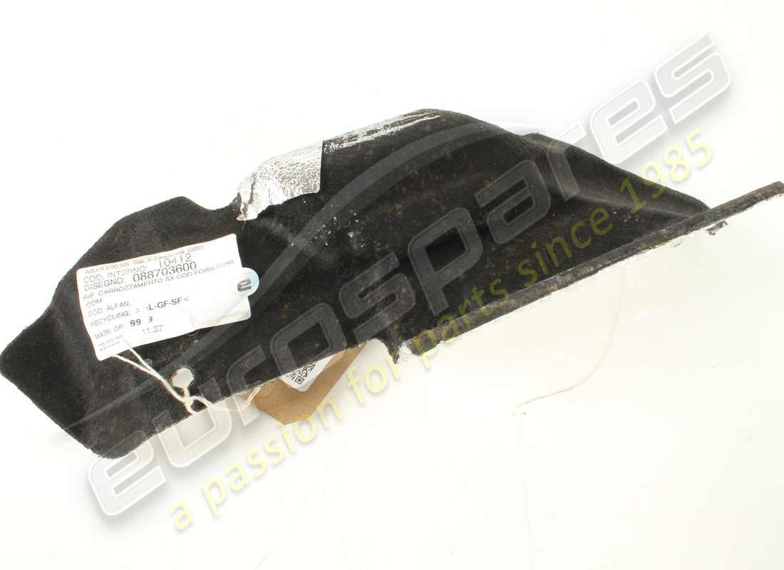 gebraucht ferrari hitzeschild hinten links für karosserie. teilenummer 88703600 (2)