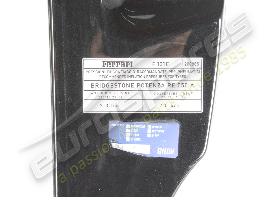 gebraucht ferrari coprilesena parafango post s. teilenummer 68650911 (2)