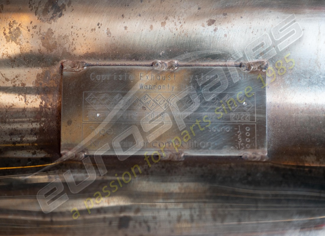 gebrauchter eurospares capristo sportschalldämpfer. teilenummer eap1480006 (4)