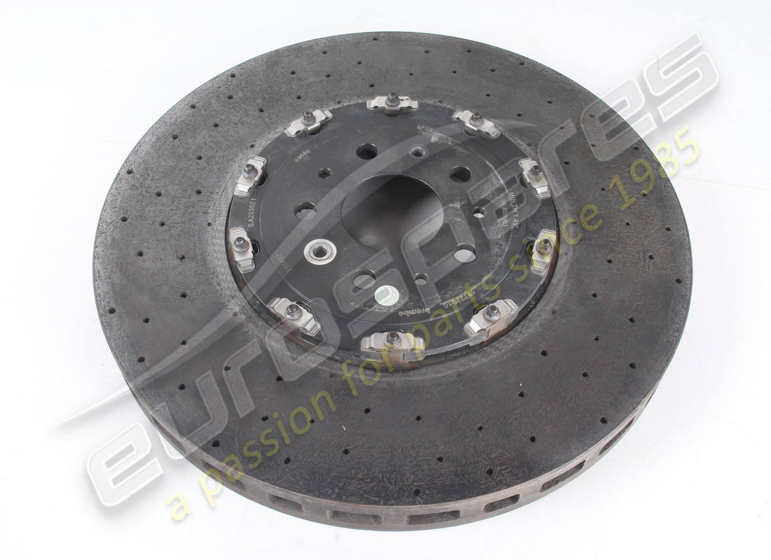 GEBRAUCHTE FERRARI VORDERE BREMSSCHEIBE. TEILENUMMER 315457 (1) gebrauchte ferrari vordere bremsscheibe. teilenummer 315457 (1)