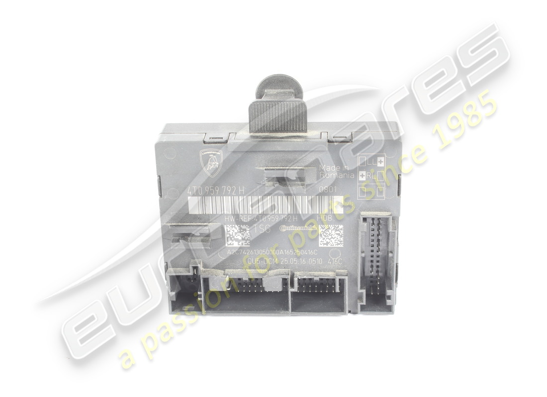 GEBRAUCHTE Lamborghini STEUEREINHEIT, TÜR. TEILENUMMER 4T0959792H (1)