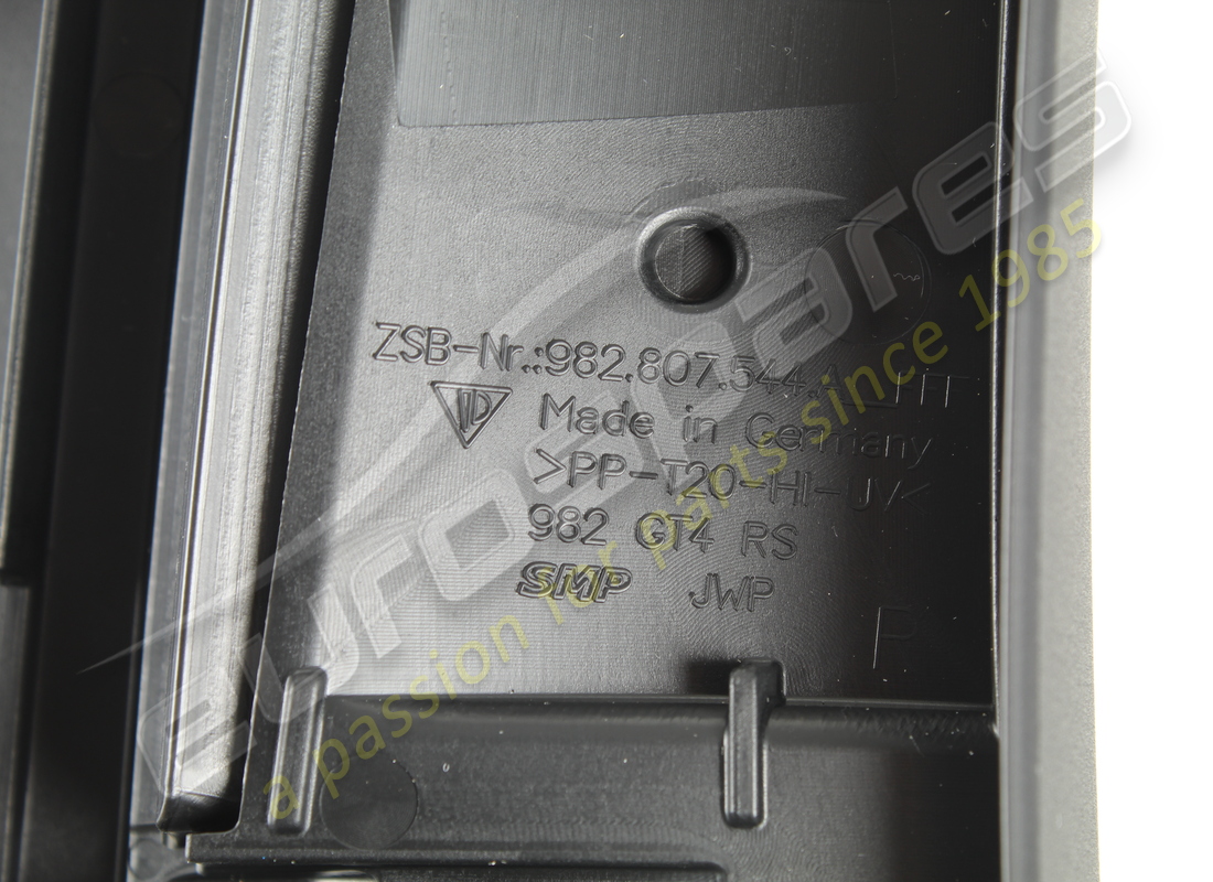 NEUER PORSCHE SPOILER MATTSCHWARZ. TEILENUMMER 982807544AYOK1 (4) neuer porsche spoiler mattschwarz. teilenummer 982807544ayok1 (4)