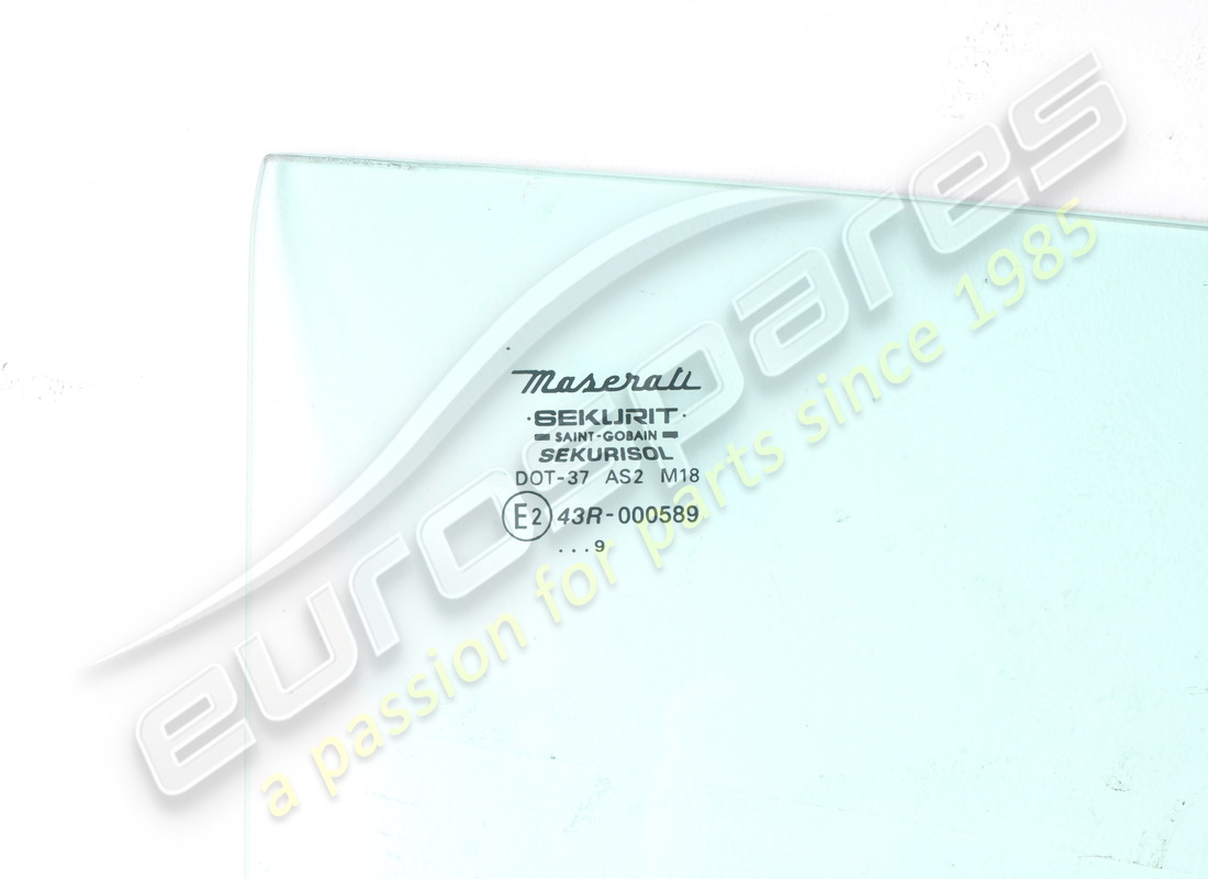 GEBRAUCHT MASERATI RH TÜRGLAS M338. TEILENUMMER 387700306 (2) gebraucht maserati rh türglas m338. teilenummer 387700306 (2)
