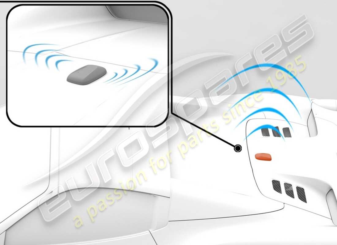 neues ferrari satellitenantennen-kit (sdars). teilenummer 70003021 (1)