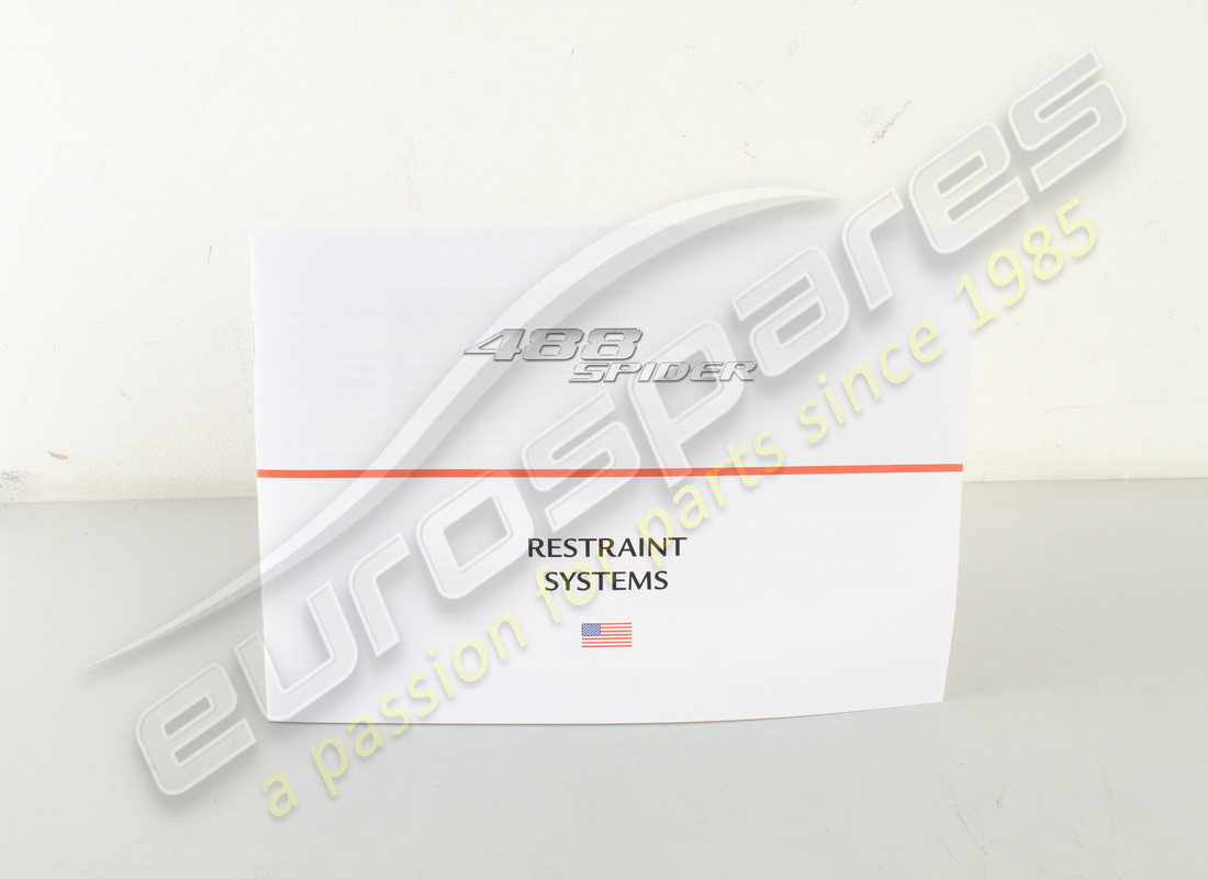 NEUE FERRARI SICHERHEITSVORRICHTUNGS-HEFT. TEILENUMMER 87996100 (1) neue ferrari sicherheitsvorrichtungs-heft. teilenummer 87996100 (1)