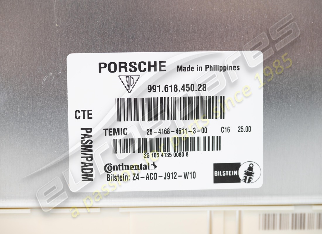 neues porsche elektronisches steuermodul. teilenummer 99161845028 (4)