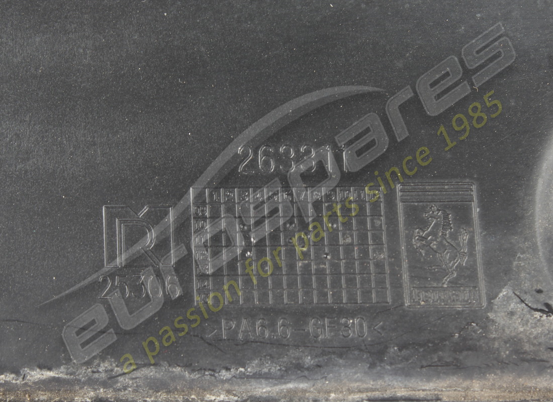 gebraucht ferrari linker luftkanal. teilenummer 263312 (3)