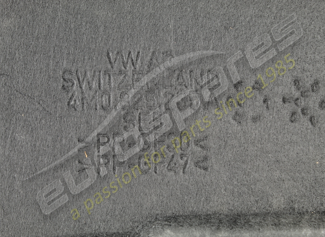 NEU LAMBORGHINI SHIELD VORNE 1. TEILENUMMER 4M0825235AG (2) neu lamborghini shield vorne 1. teilenummer 4m0825235ag (2)