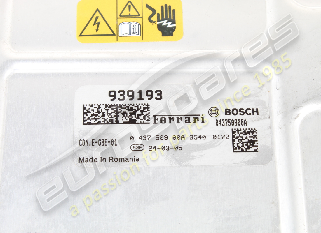 gebraucht ferrari dcdc livello e3. teilenummer 939193 (5)