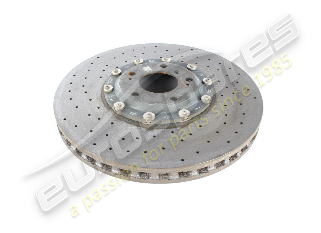 gebrauchte lamborghini keramik-bremsscheibe (belüftet), 440 x 40. teilenummer 4m0615301br (2)