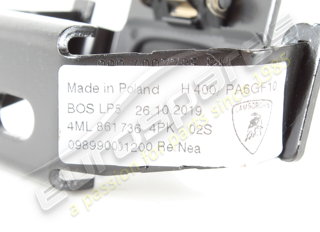 GEBRAUCHT LAMBORGHINI HAKENÖSE. TEILENUMMER 4ML8617364PK (2) gebraucht lamborghini hakenöse. teilenummer 4ml8617364pk (2)