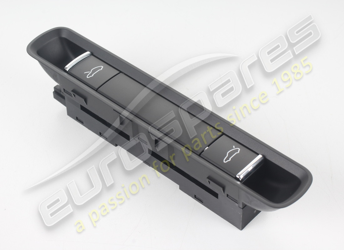 neue porsche schaltervordere und rückseitenabdeckung d - mj 2013>>- mattschwarz. teilenummer 99161310501a05 (1)