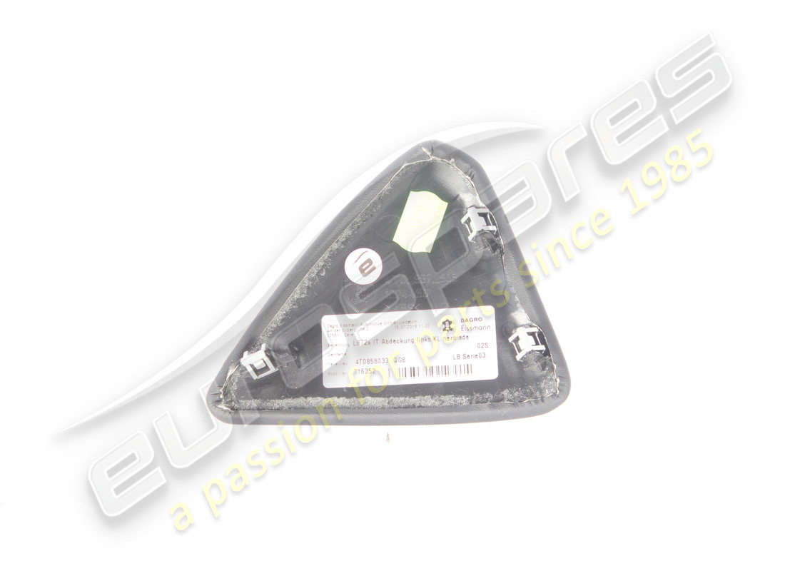 gebraucht lamborghini kappe baugruppe armaturenbrett. teilenummer 4t0858033 (2)