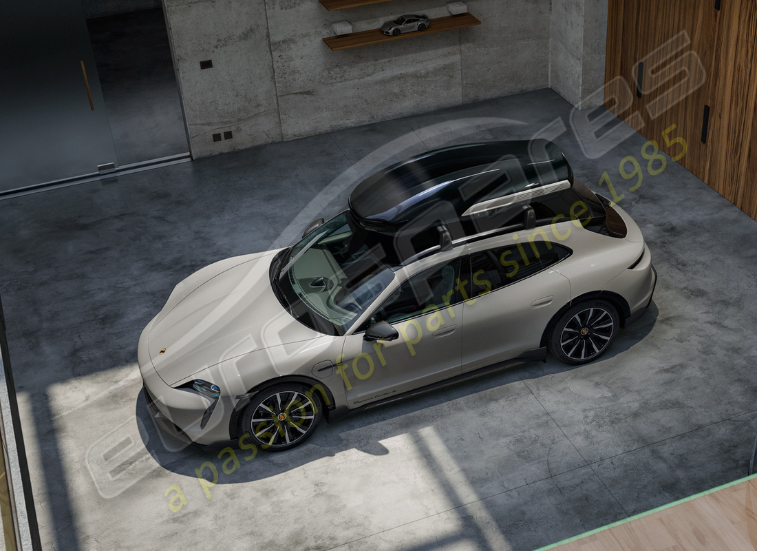 neue porsche dachbox in schwarz (hochglanz). teilenummer 9y0044870 (8)
