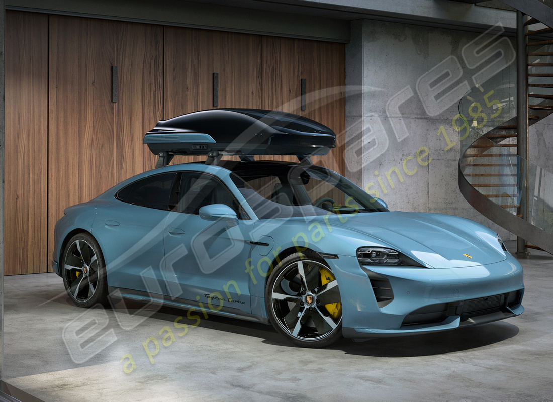 neue porsche dachbox in schwarz (hochglanz). teilenummer 9y0044870 (7)