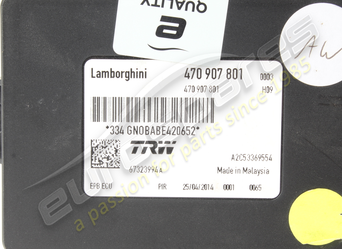 gebraucht lamborghini steuereinheit,. teilenummer 470907801 (4)