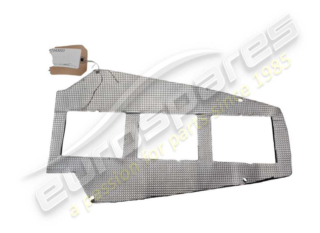 GEBRAUCHT Lamborghini LINKS HINTEN SCHEINWERFER-REFLEKTORPLATTE. TEILENUMMER 007043003 (1)