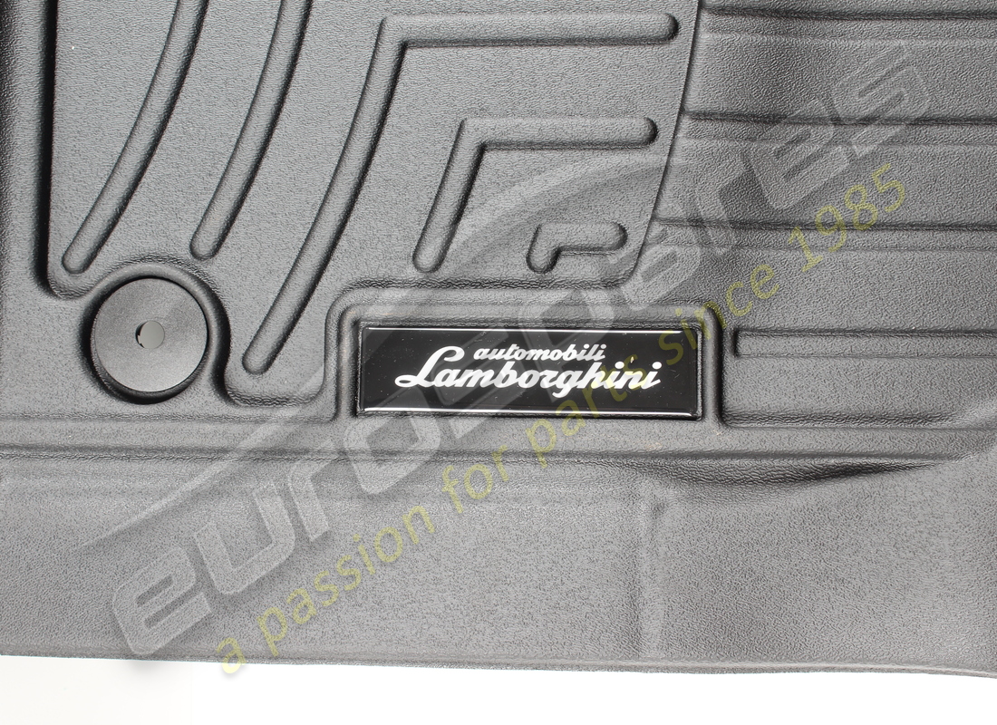 neu lamborghini 1 set fuss / fussmatten (gummi). teilenummer 4ml061501 (3)