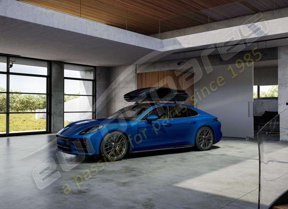 neue porsche dachbox in schwarz (hochglanz). teilenummer 9y0044870 (6)
