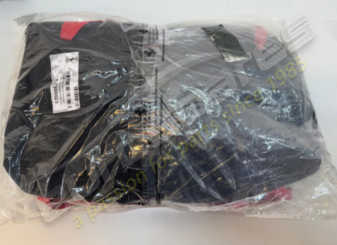 neu ferrari f8 spider red indoor autoabdeckung mit logo. teilenummer 70005274 (1)