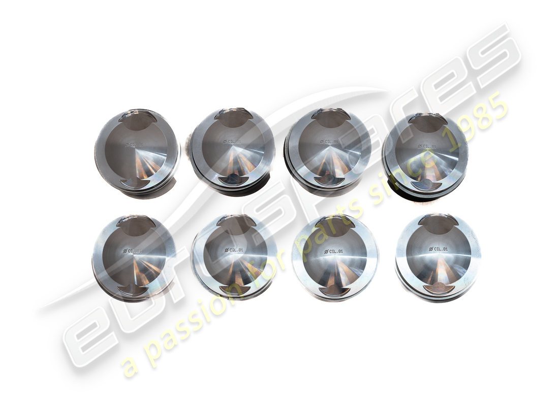 neu eurospares kolben kit 81 mm std 308 set von 8. teilenummer 119828ak (1)
