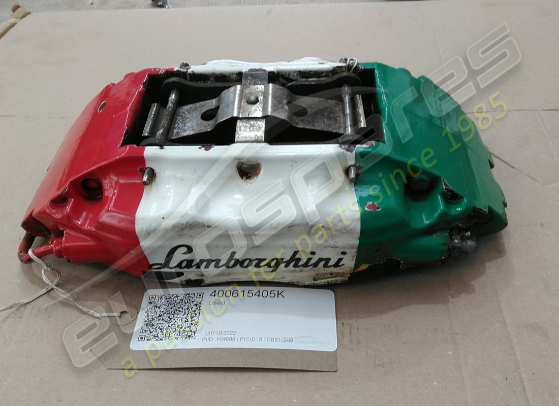 GEBRAUCHTER Lamborghini BREMSSATTEL HINTEN MY04-08 Y . TEILENUMMER 400615405K (1)