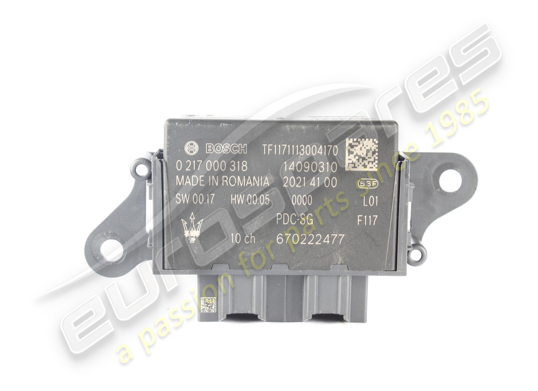 GEBRAUCHTE Maserati PARKSENSOR-STEUEREINHEIT . TEILENUMMER 670222477 (1)
