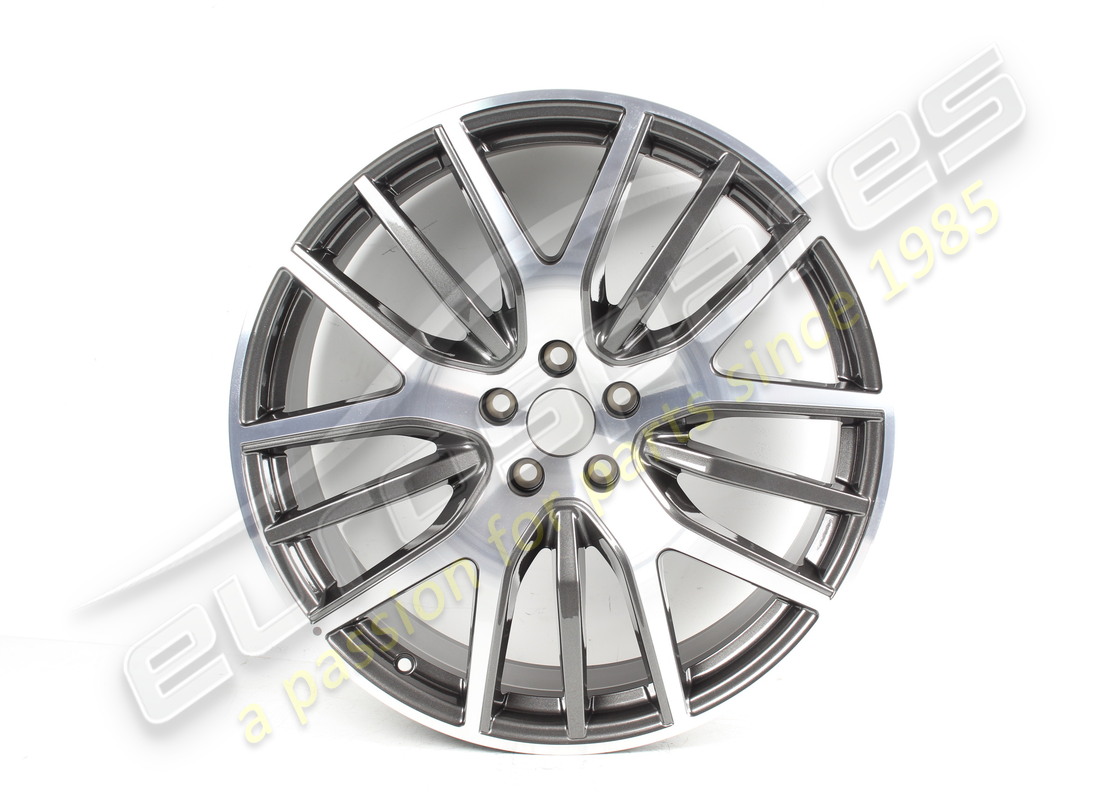 neues maserati vorderes 21 zoll anteo graues leichtmetallrad. teilenummer 980161418 (1)