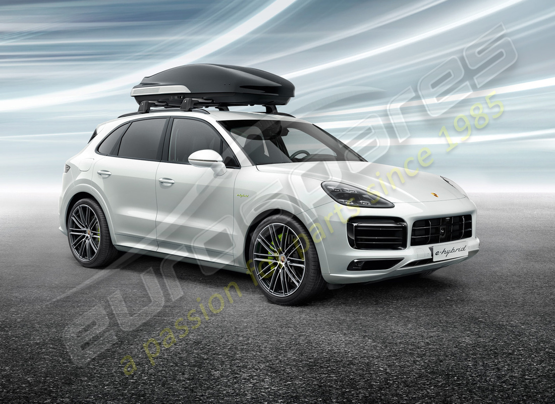 neue porsche dachbox in schwarz (hochglanz). teilenummer 9y0044870 (3)