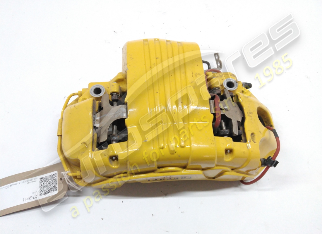gebraucht ferrari bremssattel komplett carbon keramik ant.dx giall. teilenummer 776911 (2)