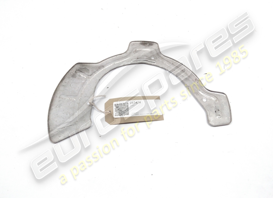 VERWENDET Ferrari RH DISC SHIELD . TEILENUMMER 257424 (1)