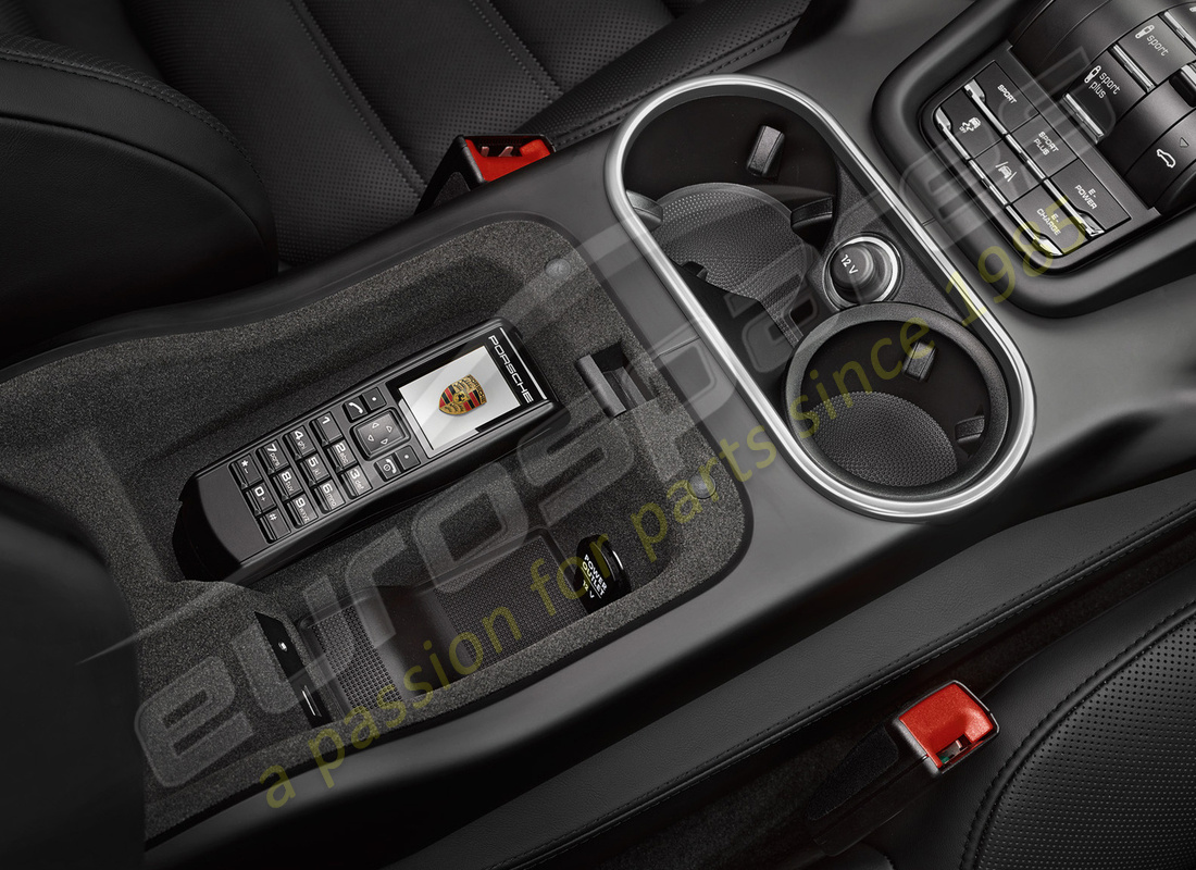 neu porsche bluetooth-hörer für telefonmodul. teilenummer 95804490011 (1)