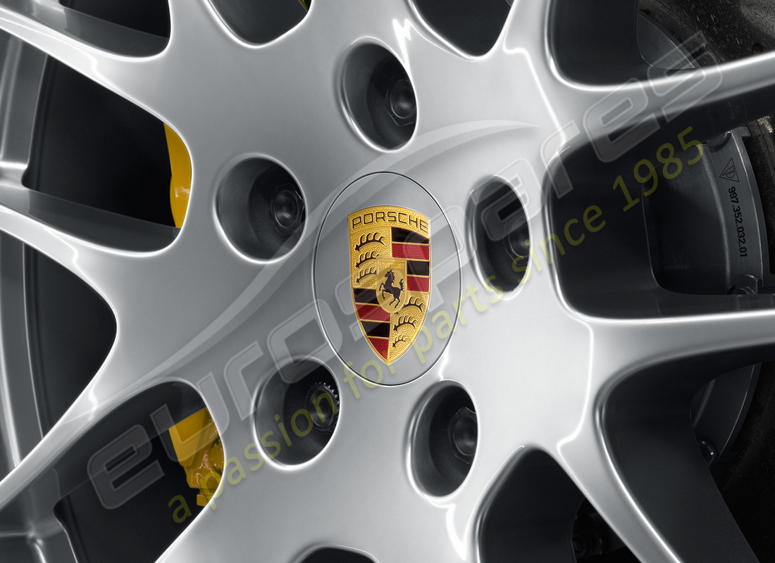 neue porsche radnabenkappen. teilenummer 97004460011 (1)