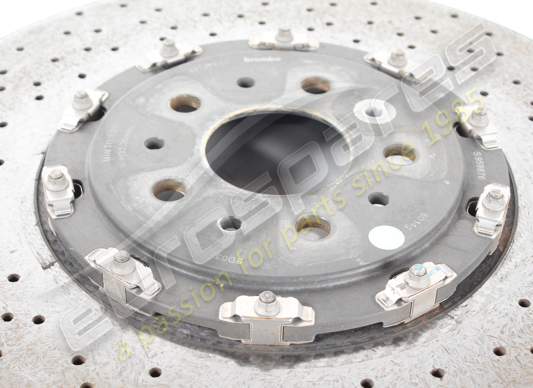 gebrauchte ferrari vordere bremsscheibe. teilenummer 297292 (3)