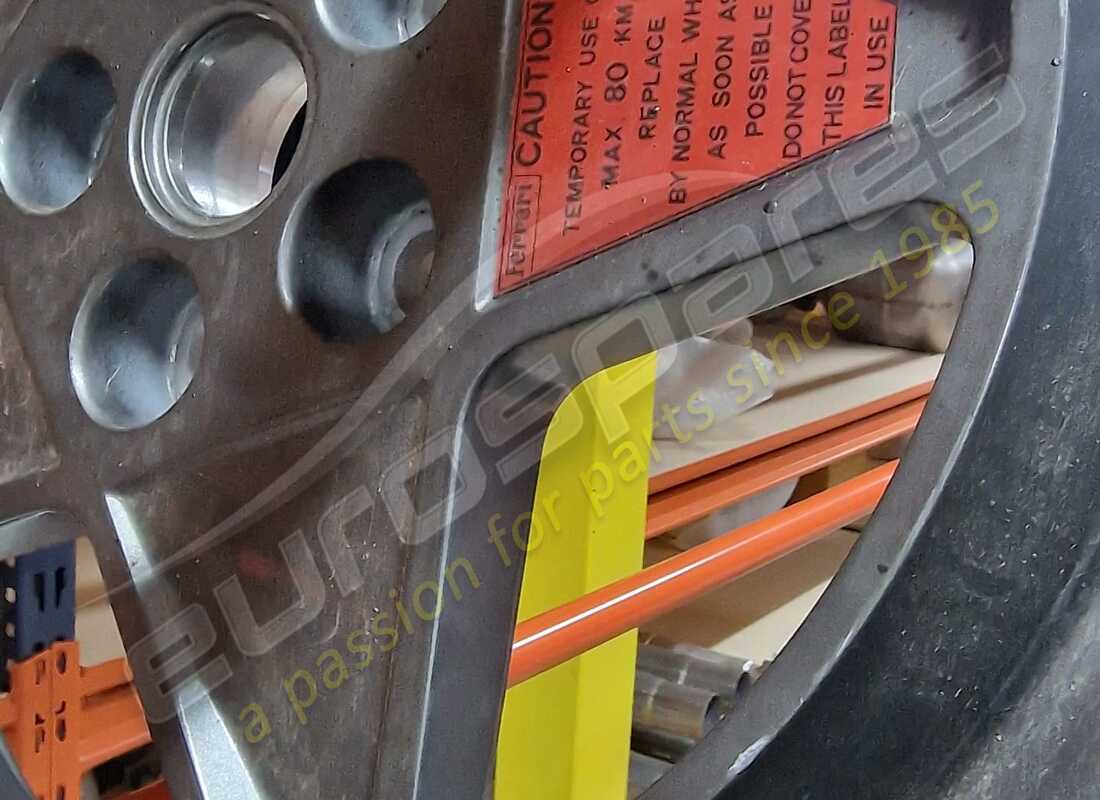 gebrauchte ferrari ersatzradfelge speedline 3 1/4b x 18. teilenummer 136874 (4)