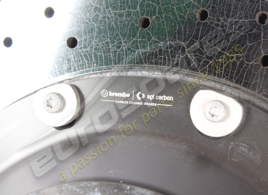 gebrauchte porsche bremsscheibe. teilenummer 9gt615601d (2)