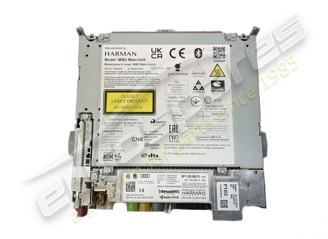 neuer porsche zentraler computer. teilenummer 9p1035890rx (1)