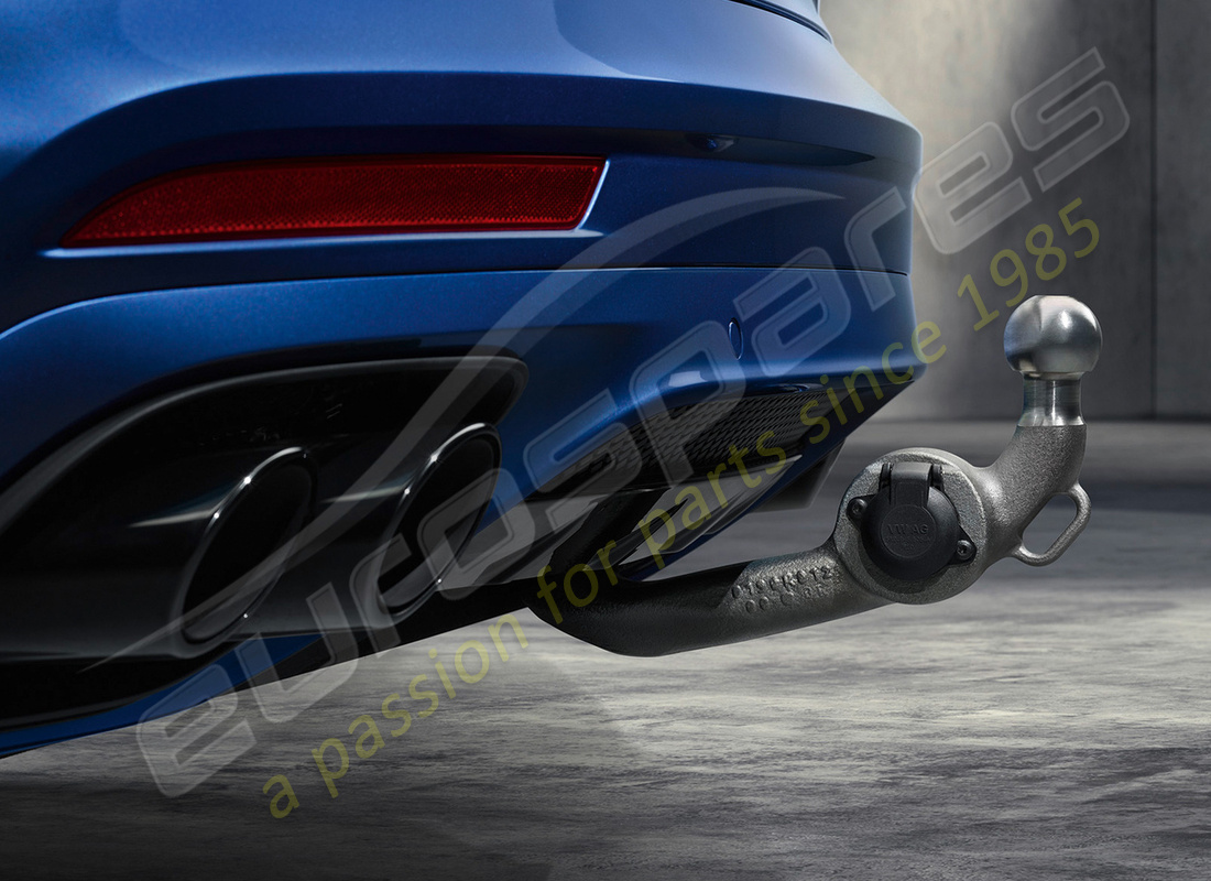neu porsche elektrisch ausfahrbare anhängerkupplung. teilenummer 971044870 (2)