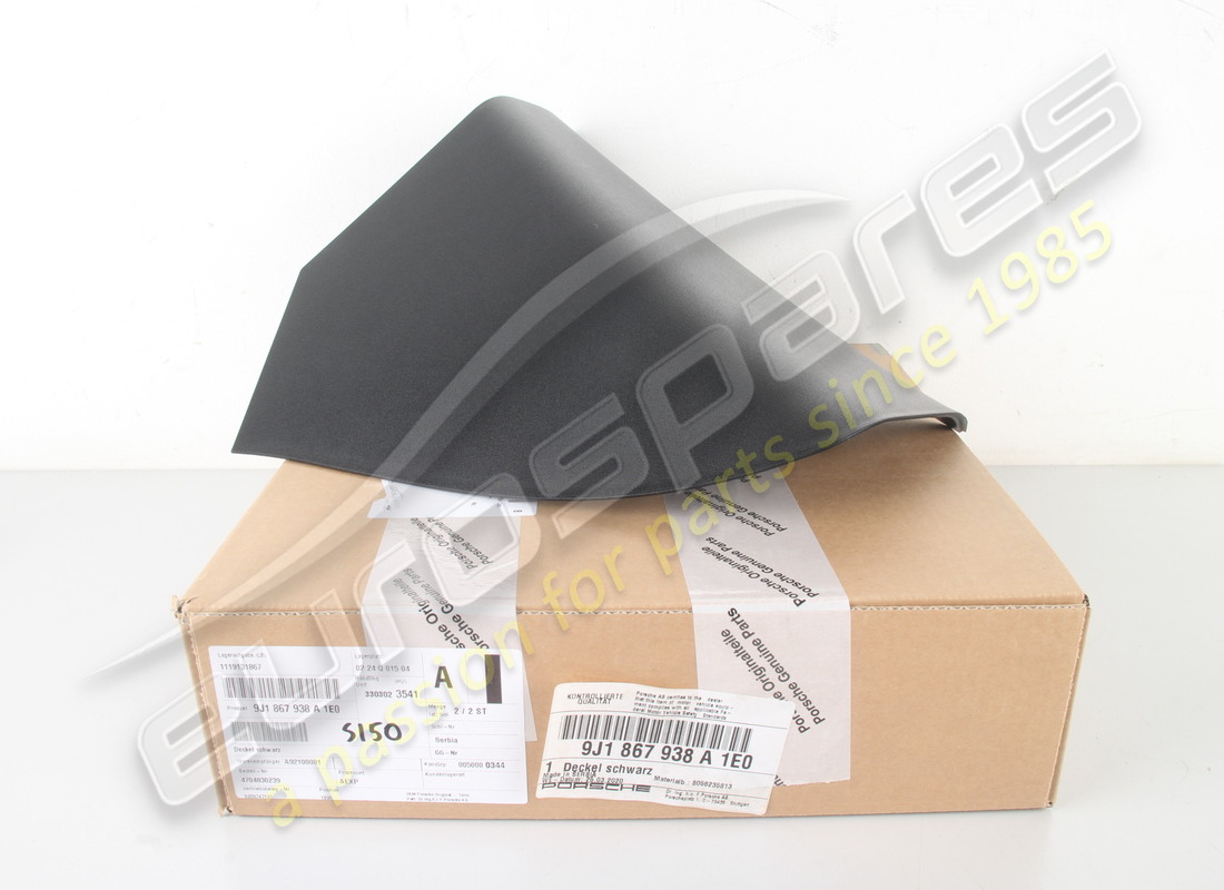 neu porsche abdeckung schwarz. teilenummer 9j1867938a1e0 (6)
